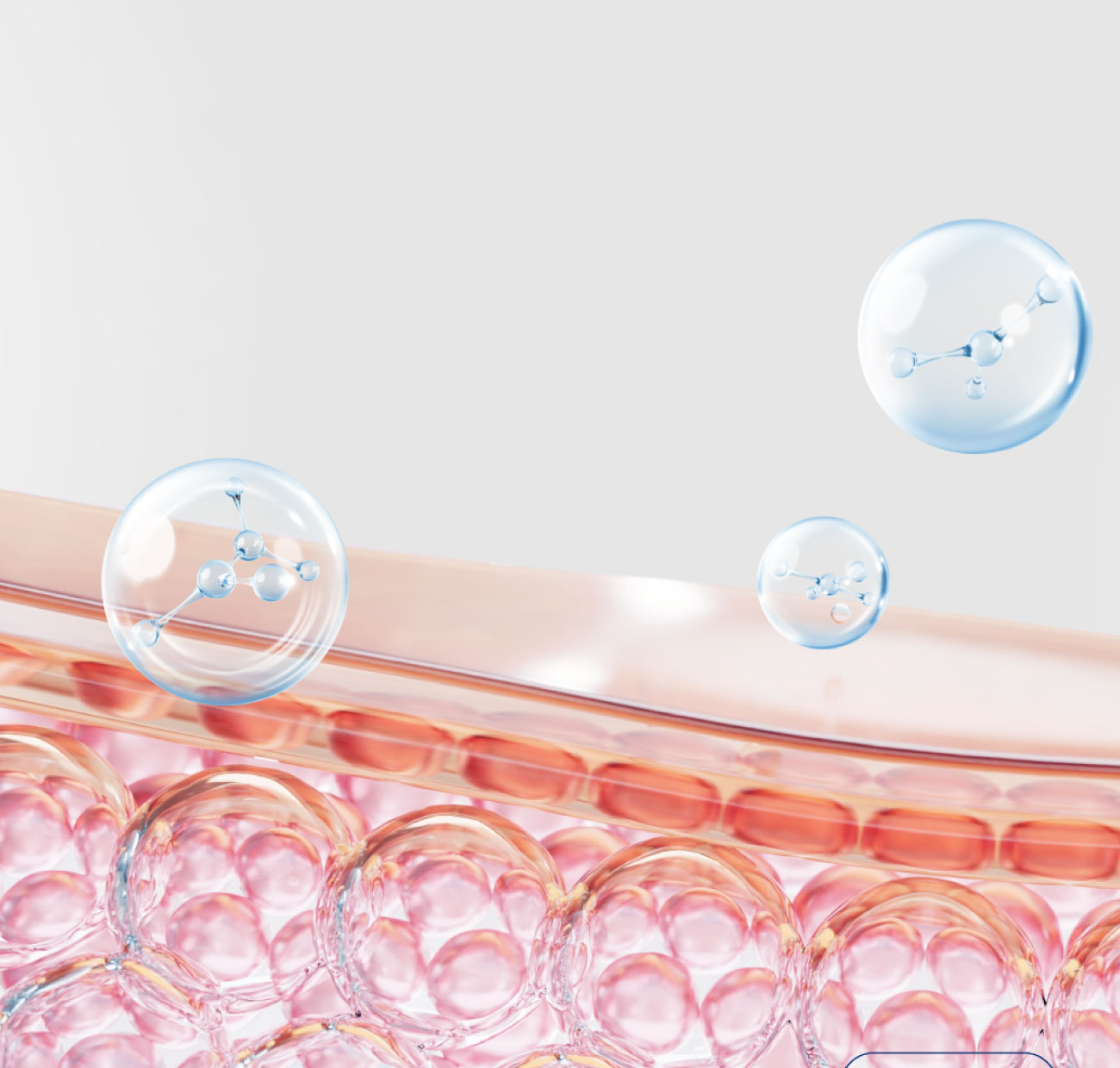 Ícono de reducción de inflamación en piel y cuero cabelludo