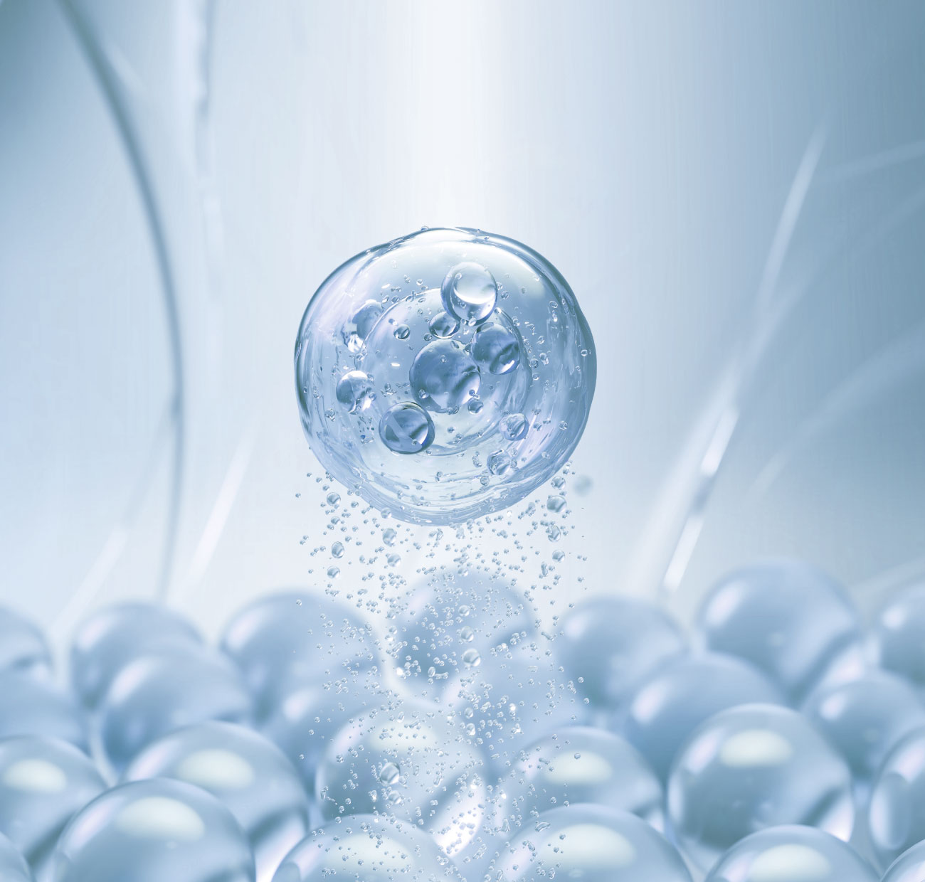 Ícono de nivel molecular con síntesis de proteínas estructurales